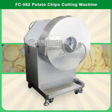 FC-582 grand type coupe-pommes chips, machine de découpe de pommes de terre